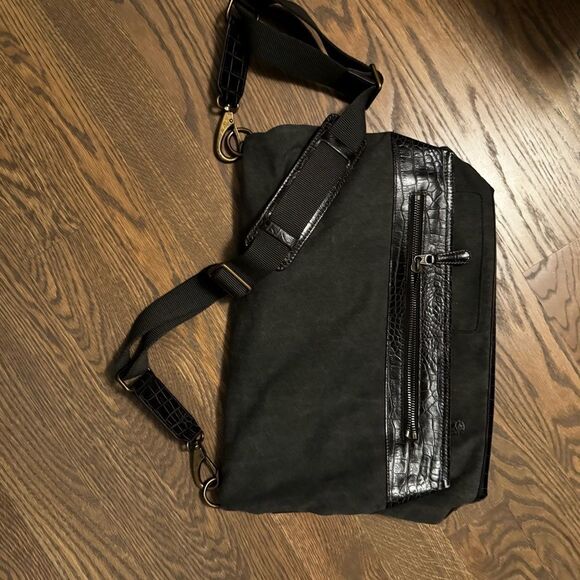 Bosca Attache Brief Case Correspondent Bag - Picture 9 of 12